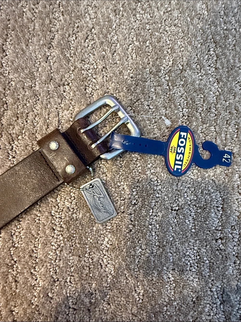 Men’s Fossil Belt